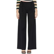 Vince Camuto Womens Sailor Casual Trouser Pants, Black, 4